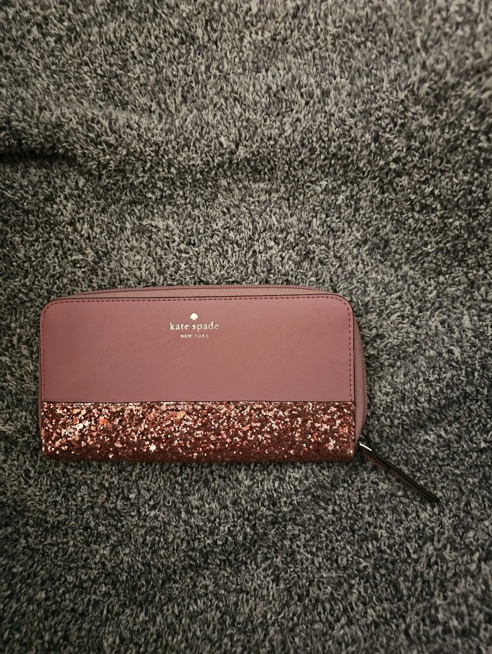 kate spade Pink Glitter Bottom Tote